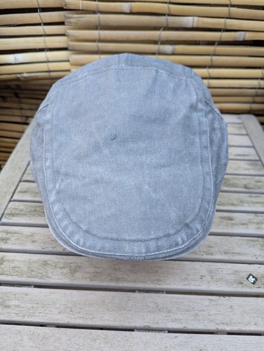 Brushed cotton flat cap - brushed,