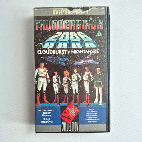 Thunderbirds 2086 vhs tape - thunderbirds,