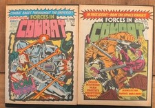 Forces In Combat 21 And 29 Marvel UK 1980 ROM Spaceknight Lot