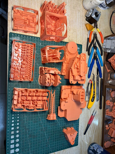 Printed 200 british navy - 3d, 1/200