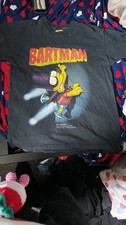 Bartman Simpsons T Shirt Large