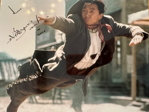 Jackie chan genuine signed - chan,