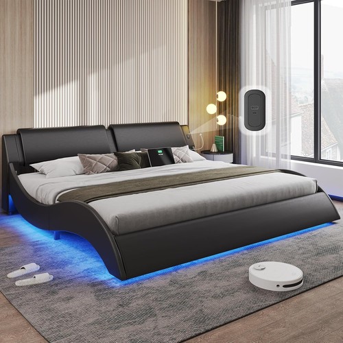 King size bed - size, with
