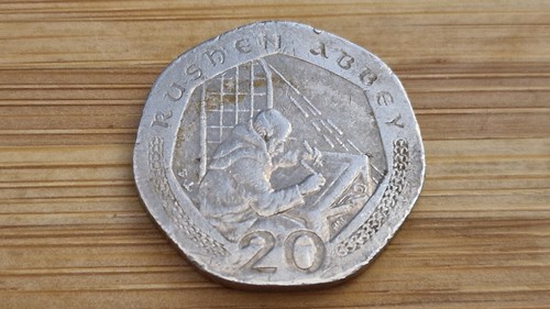 2003 20p rushen - abbey, isle