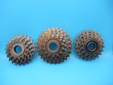 SHIMANO 5 SPEED FREEWHEEL 80s+90s CHOICE OF MODEL + RATIO - CLEANED + LUBRICATED