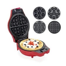 Ipalmay Waffle Maker 4 in 1 Multi Treat - Donuts Cupcakes Waffle Baker Removable