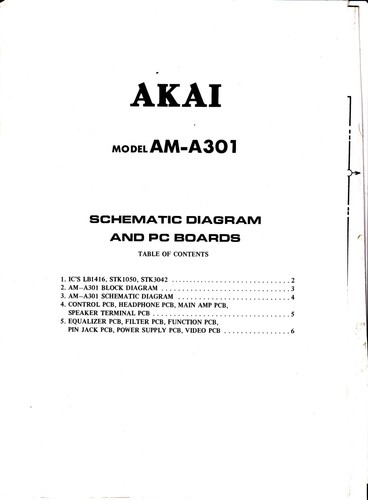 Original akai a301 - original,