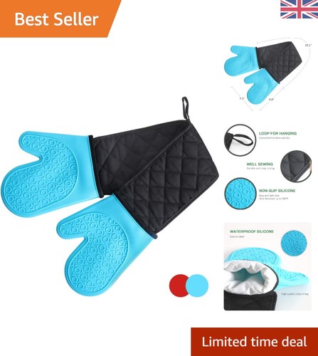 Double oven gloves mitts - oven,