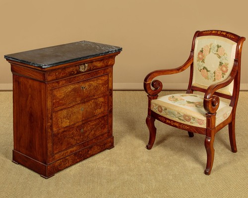 Antique small french burr - antique,
