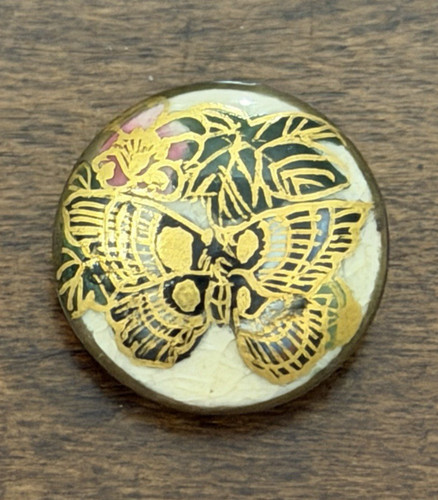 Vintage butterfly satsuma - butterfly,