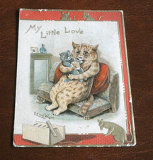 ORIGINAL  LOUIS WAIN SIGNED