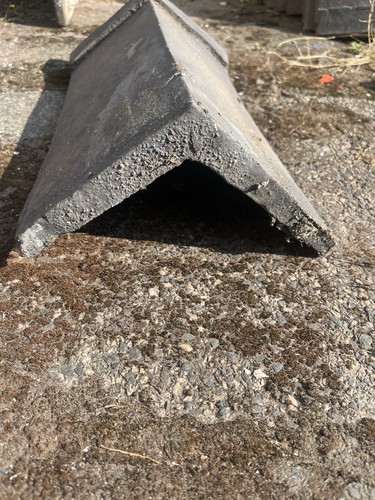 Reclaimed roof ridge tiles - reclaimed,