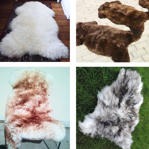 Top eco natural sheepskin - top,