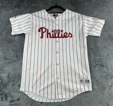 Philadelphia Phillies Baseball Jersey Youth Medium Majestic MLB #6 Howard
