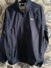 umbro mens lightweight jacket size xl blue new
