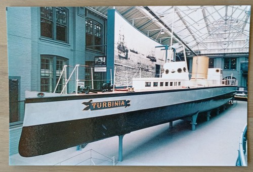 Steam turbine driven vessel - turbine-driven,
