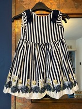 Mayoral Navy Blue Striped