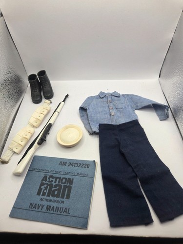 Vintage action man - man, navy