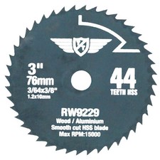 NEW Worx WA5032 / RW9229 76mm 44Teeth HandyCut Replacement Cutting Saw Blade