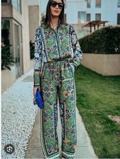 ZARA NEW WOMAN FLOWING PRINTED