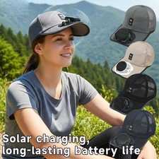 Summer Solar Charging With Fan