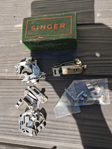 Vintage singer sewing - sewing, machine