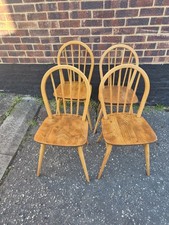 Set of 4 Vintage Ercol Windsor