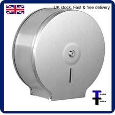 Commercial Jumbo Toilet Paper Dispenser With Shelf 9 Inch Roll 2.5 Core Stainles