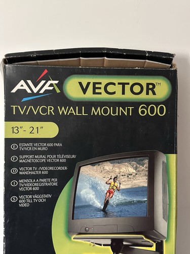 Vintage avf vector 600 vcr - avf, tv/vcr
