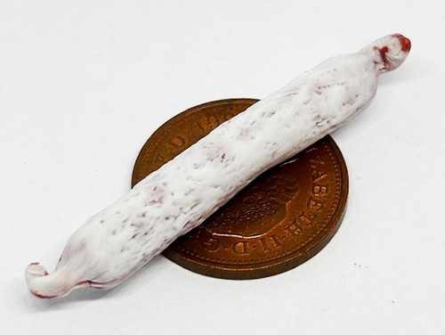 Dolls house salami - house, stick