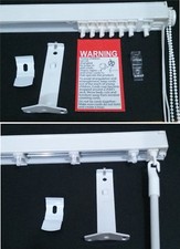 Vertical blind head rail track - head,