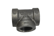 WARD 1-1/2 in Black Malleable