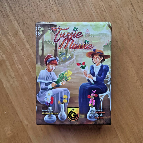 Tussie mussie button shy - tussie, game