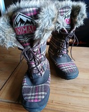 Lovely Kamik Boots By Animal. Uk 7 (40).  Brown/Pink.