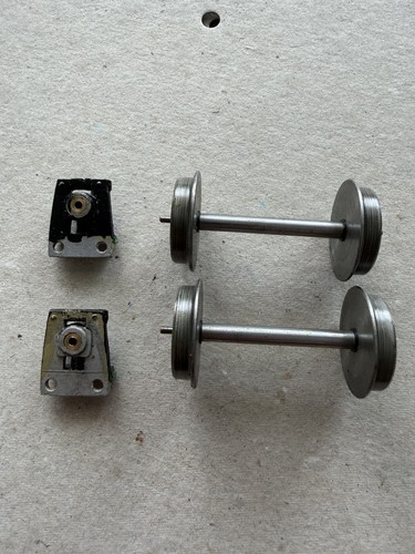 Garden railway steel - steel, wheelsets