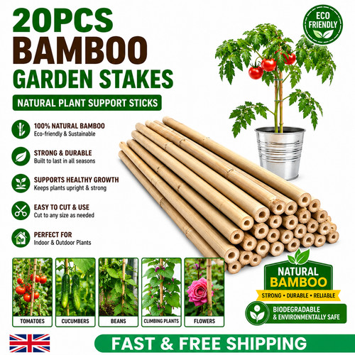 20pcs bamboo garden plants - garden,