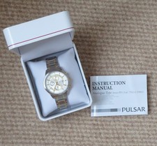 PULSAR chronograph watch 50m. BNIB