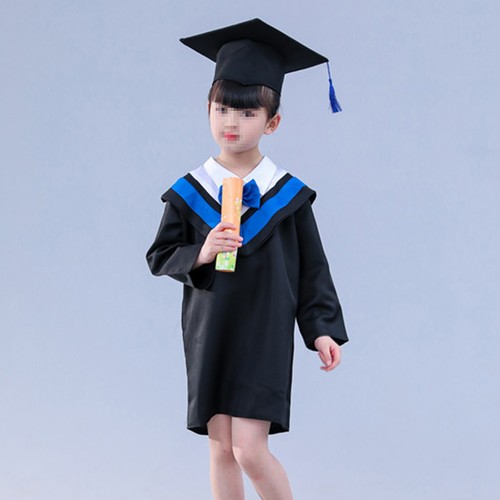 Kids graduation gown set gowns - kids,