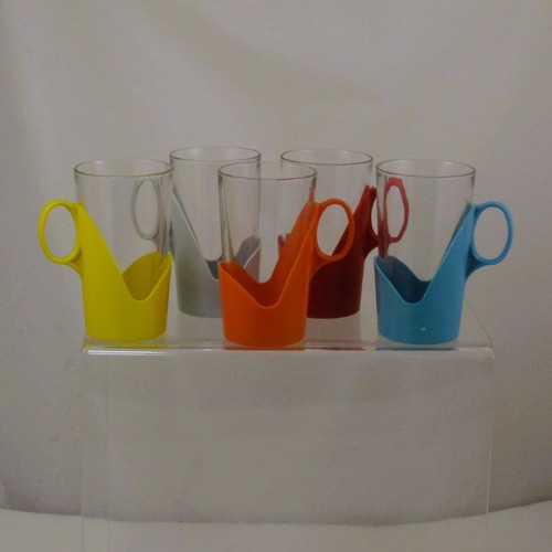 Vintage arcoroc drink cups - up,