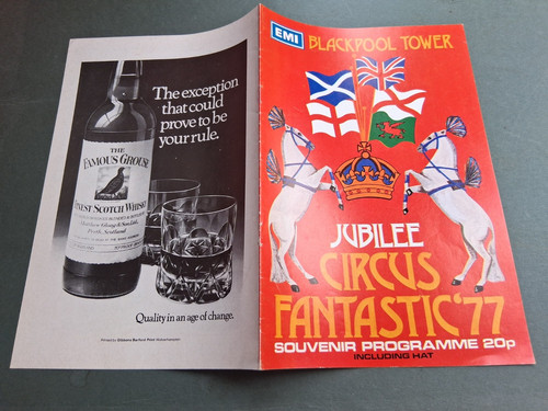 1977 programme blackpool tower - 1977,