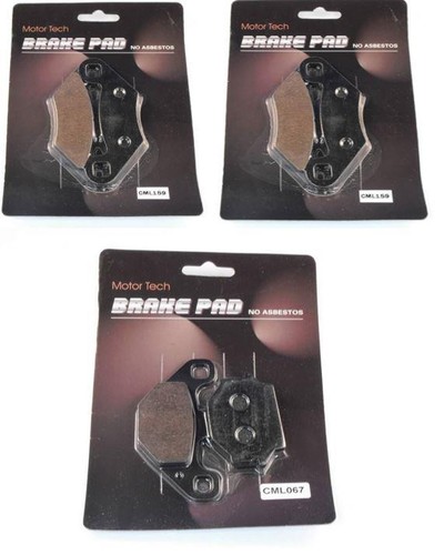 Front rear brake pads - &,