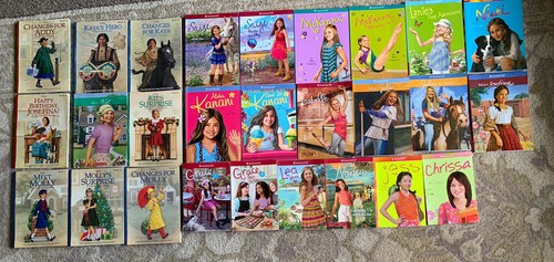American girl mixed book lot - american,