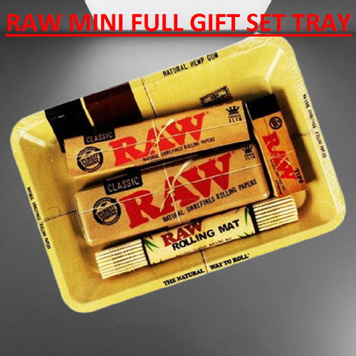 Raw small mini rolling tray - mini,