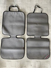 Pair of Car Seat Protectors / Grip mats Fair Condition 