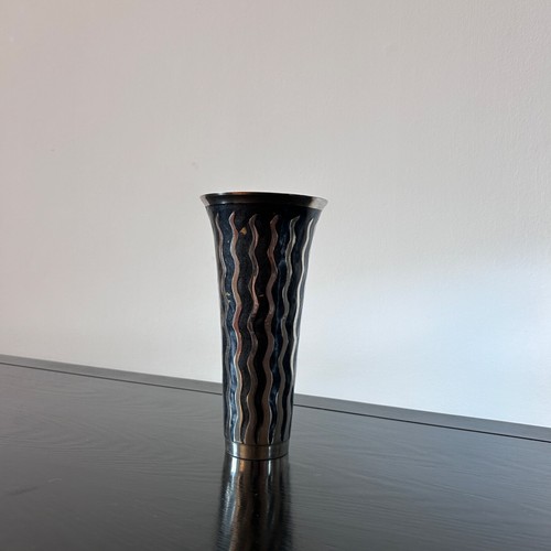 Art deco inspired fluted vase - inspired,