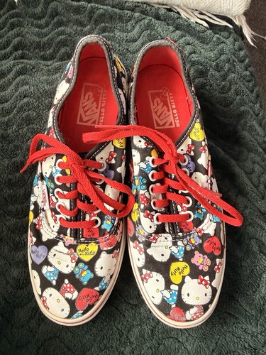 Hello kitty vans - kitty,