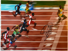 Usain Bolt Hand Signed 16x12