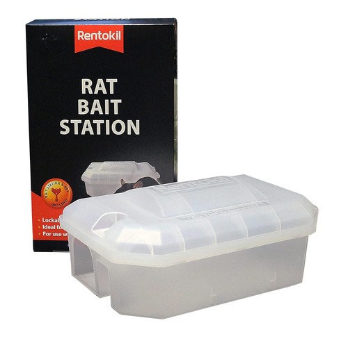 Rentokil rat bait - rat, station