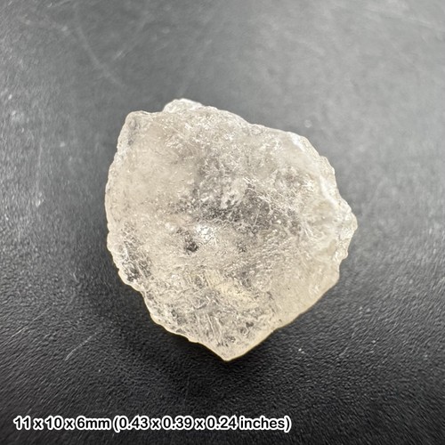 Rough topaz crystal - topaz, genuine