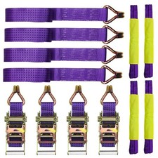 4x Wheel Ratchet Strap